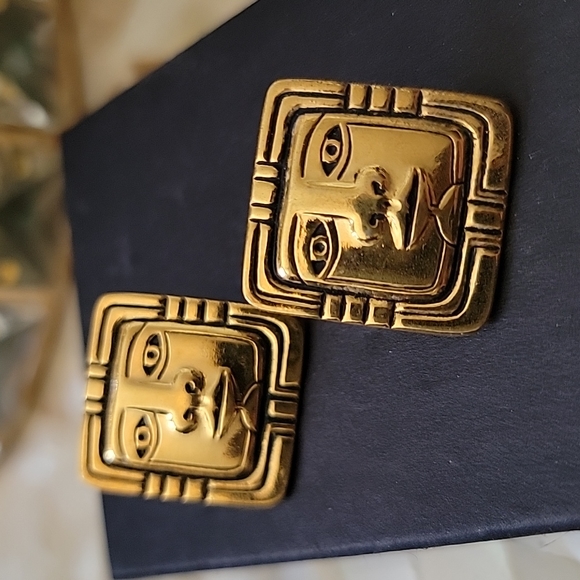 Laurel Burch Tribal Face - Picture 8 of 8